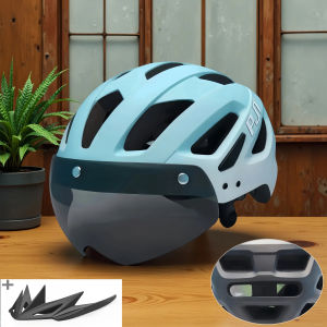 PJT Cycling Helmet Light Road Mtb Mountain Bike Bicycle Goggles Helmet L for Men Women Sun Visor Bicycle Helmet Casco Accesorios