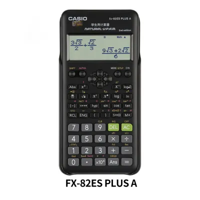 Casio | Genuine Casio FX-82ES PLUS A Scientific Calculator Special for Student Exams Suitable for Junior High School High School and