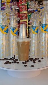 [Isi 50 Pcs] Cup Kopi Merk Roket | Cup Kopi Plastik | Cup Plastik Aqua