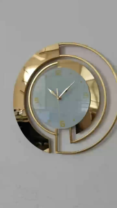 Eyre/Luxury/Jam Dinding Sederhana Emas Ruang Tamu / Dekorasi Modern Mewah Ringan / Jam Seni Dipasang di Dinding