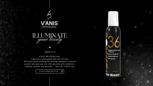 VANIS T36 Styling Mousse 250ml -【Volumizing Curl Definition Fast Drying - For All Hair Types】