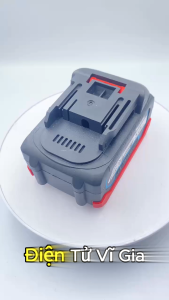 Vỏ Pin 18V - 20V Chân Phổ Thông Makita 2 Hàng 10 Cell 18650 Chống Sốc - Full Phụ Kiện Khung 5S2P & Mạch Báo Pin - Vĩ Gia Shop