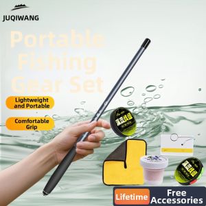 JUQINWANG | Ultra-light Thin Beginner and Child Friendly Fishing Rod
