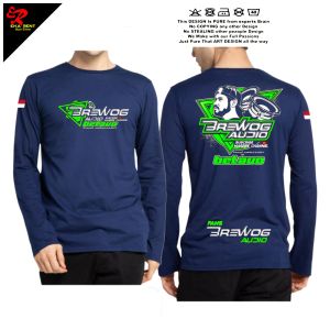 Kaos Brewog Audio Terbaru 2023 Lengan Panjang