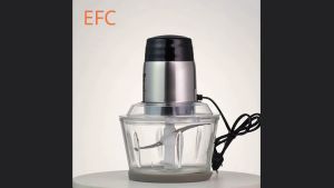 Máy xay đa năng máy xay thịt máy xay giò máy bóc tỏi cao cấp EFC-F400 công suất 400W cối xay thủy tinh 2L