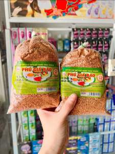 MUỐI ỚT PHÚ GIA BẢO - bịch 500g - Đặc sản TÂY NINH . Muối Tây Ninh