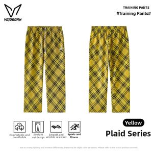 Veidoorn | Mens Running Training Pants Spring and Summer New Straight Legged Trousers
