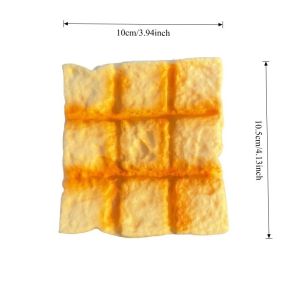 Squishy Milk Aroma Big Bread Squeeze Toy Scented Soft Slow Rebound Realistic Bread Fidget Toy for Adults Stress Anxiety