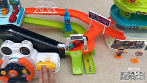 Kids Car Toys Electric Car Race Parking Lift Racing Toy Puzzle Diy Track Slider Toy Layer Race Racing Toy