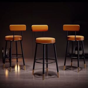 Bar stool chair with cushion bar stool high chair bar chair high chair bar stool thick material high-end quality 吧台椅