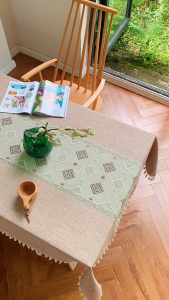 Rectangular Cotton Linen Tablecloth: A Versatile & Durable Choice
