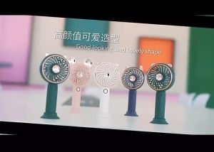 Mini Fan Rechargable Portable Handheld Pocket Fan 500 mAh Battery 3 Speeds Strong Wind Small USB