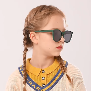 MENSPE Children Sunglasses Fashion Polarized Sunglasses Kids Sunglasses Bending Fatigue Resistance Polarized UV400 Children Protection Spectacle Lens