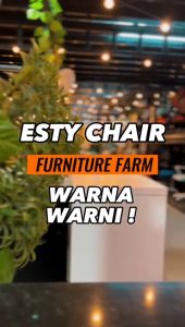 F&F : ESTY Designer Chair Simple & Nice Dining Chair / Kerusi Makan / kerusi plastik berkuali