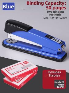 deli | Heavy Duty Easy-to-Use Portable Book Stapler