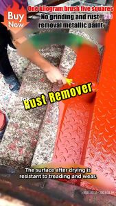✨No Need to Polish ✨ Gooti Rust Converter Anti-Rust Paint for Metal 1KG Rust Remover Anti-Rust Primer