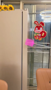 BF-C1359 Raket Lalat Teleskopik Plastik Batang Besi Bisa Panjang Pemukul Serangga Anti Slip Tepokan