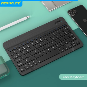 NexusClick Bluetooth Keyboard and Mouse For iPad Xiaomi Samsung Huawei Phone Tablet Slim Mini Wireless Keyboard For Android IOS