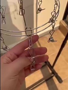 Hanger Gantungan Baju Stainless Steel 304 Penjepit Rak Jemur Kaos Kaki