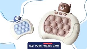 Pop It Game Machine Quick Push Game Finger Press Quick Push Toy Childrens Focus Training