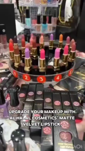 ALHALAL COSMETICS SAFINA MATTE VELVET LIPSTICK AL-14 (100% VEGAN / CRUELTY FREE)