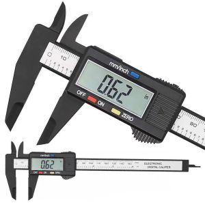 SKU3238 PPP Syntek 25mm Tyre Gauge / 150mm / 200mm / 300mm LCD Digital Electronic Vernier Caliper Ruler Length Depth Measurement Gauge Stainless Steel/Plastic Ruler 3238