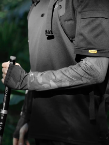 Găng bao tay chống nắng Nam Nữ đi nắng ống tay dài dày dặn hở ngón Thể thao đi lái xe câu cá