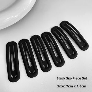 Black Hairclip for Flyaways and Bangs New 2026