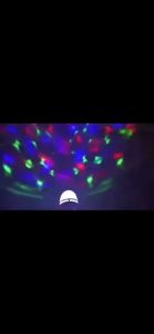 CTMALL E27 Socket RGB Full Color 360 Degree Rotating LED Lamp Disco Light For Mini Party