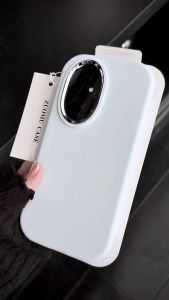 Honor 200 5G Case Honor 200 Pro 5G Case Soft Case Metal Frame Silicone Drop Proof Phone Case