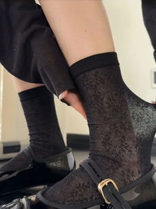 Breathable Retro Pattern Summer Light Socks
