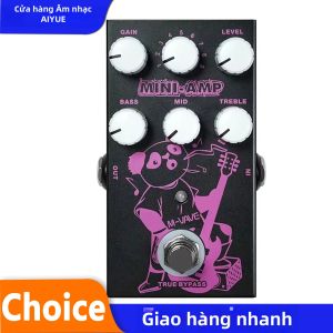 M-VAVE | Bàn Đạp Hiệu Ứng Guitar M-VAVE Mini-Amp Với Bộ Chỉnh Âm 3 Dải True Bypass 9 Mô Phỏng Amply Cổ Điển Tiền Khuếch Đại Kim Loại Dành Cho Guitar Điện