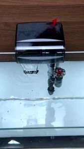 รุ่นใหม่ล่าสุด Bonetar กรองแขวนคาร์บอน 3ชั้น บังคับกรองถึง ผิวน้ำใสไรน้ำมัน Filters HF-300/HF-400/HF-500/HF-600 ปรับการไหลของน้ำได้ ง่ายนิดเดียว