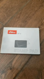 TAMPON SHINY TAMP PAD SP-3 HỘP DẤU LĂN TAY KHAY MỰC SHINY CHÍNH HÃNG DÙNG KÈM CON DẤU