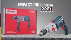 New! Ronix 2221 Premium Quality Germany Impact Drill 13mm Keyed Corded Impact Drill 1050W Keyed Chuck