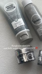 Benings Night Cream Flex Whitening & Anti Pori-Cleanse Krim Malam untuk Semua Tipe Kulit