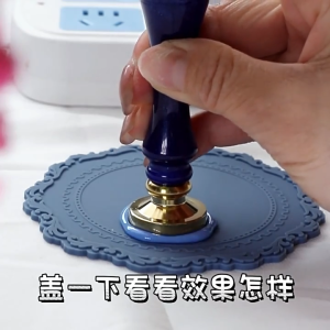 Electric Wax Melting Device USB Cat Paw Wax Heater with Heating Spoon DIY Seal Tool