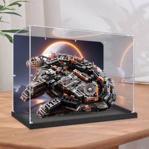 Acrylic Display Case 75192 Suitable for Lego Millennium Falcon Storage Blocks Transparent Figurine Storage Box Dust Cover