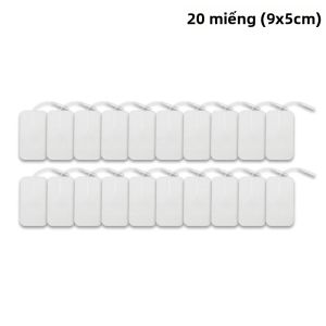 40/20/10PC 5x9 TENS EMS Miếng Dán Điện Cực Miếng Dán Gel Cho Vật Lý Trị Liệu Máy Mát Xa Cơ Thần Kinh Kích Thích - Miếng Dán Điện Cực