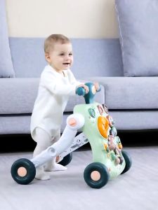 Ready Stock 6in1 Baby Walker Adjustable Heights 3in1 Walker 5in1 Toy Baby Multi Functional Baby Stroller Anti Rollove