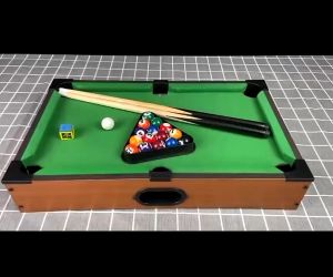 KTPH LARGE SIZE TABLE POOL PLAYPOOL BILLIARDS DESKTOP GAME