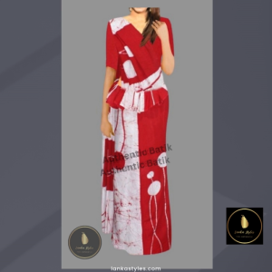 Handmade Batik Saree 031 | Lanka Styles