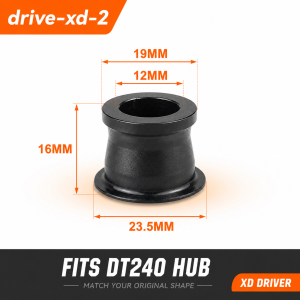12mm Thru Axle Rear Hub End Cap Adapter for DT Swiss 180 240 350 XD Freehub Body Bicycle Rear Wheel Hub Converter CNC Alloy