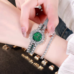 Starry Sky Watch for women Flower Dial Quartz watch full of diamonds Bracelet Watch Luxury Rhinestone Wristwatch for Women Fashion Bangle Bracelet korean style ladies watches on sale branded watches imported from japan gold Watch Gift For Girlfriend
