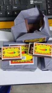Mancis Cap Lada Kelantan Match Box Outdoor Camping