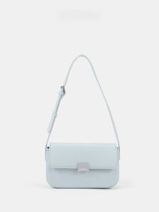 Fashionable Versatile Casual Small Square Bag Simple Design Crossbody Shoulder Bag for Youth Summer New Arrival PU Leather