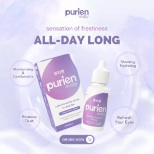 TETES MATA SOFTLENS PURIEN MISTY 15ml BY CTK FOR DRY EYE MADE IN KOREA