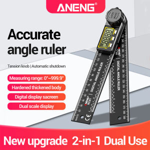 ANENG | ANENG RC01/RC02 360 ° Digital Angle Ruler For Woodworking Measurement Multif Measuring Tool For Room Inspection Measure