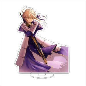 Bandai | 16CM Anime Fate/Grand Order Artoria Pendragon Astolfo Mash Kyrielight Cos Acrylic Hình Đứng Trang Trí Quà Tặng Giáng Sinh