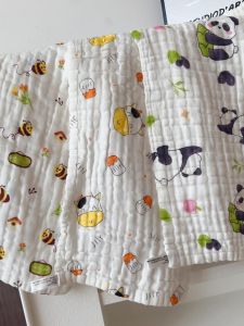 6-Layer Muslin Towels for Babies Boys Girls Nursery Face Wash Towel Bath Towel Long Towel Saliva Towel Newborn Baby Gifts